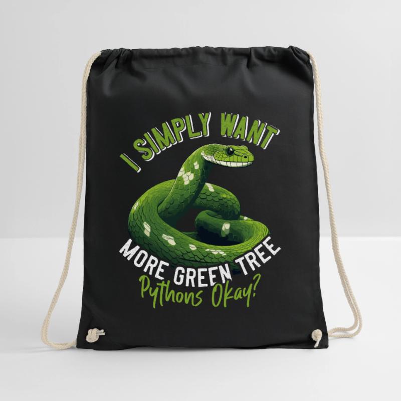 Python arborescent vert Sac de sport léger