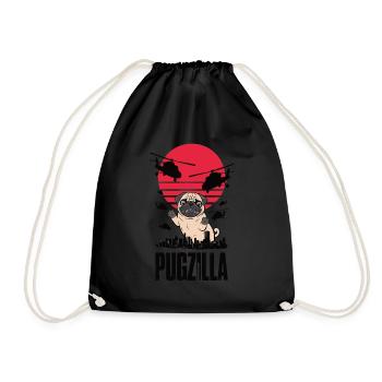 Pugzilla - Sac de sport léger - noir - Devant
