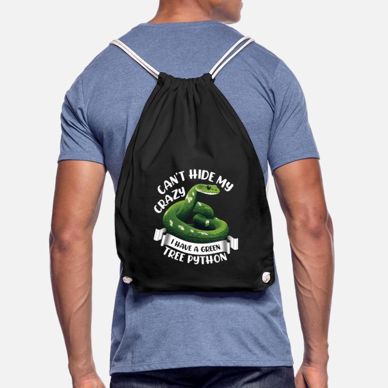Python arborescent vert Sac de sport léger