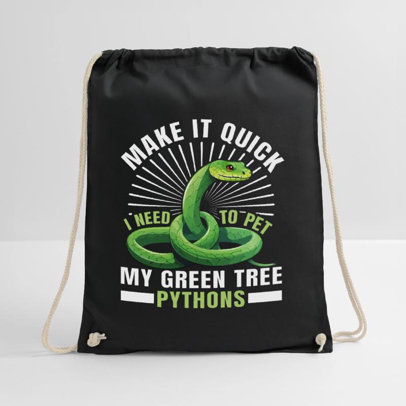 Python arborescent vert Sac de sport léger