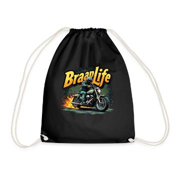 Moto Moto Moto Machine - Sac de sport léger - noir - Devant