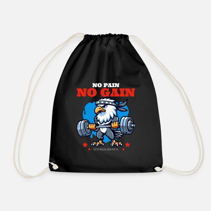 On n’a rien sans rien - Sac de sport léger - noir