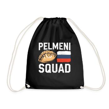 Pelmeni Cuisine russe - Sac de sport léger - noir - Devant