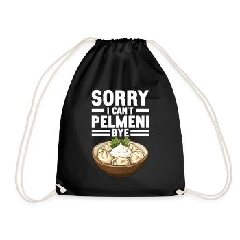 Pelmeni Cuisine russe - Sac de sport léger - noir - Devant