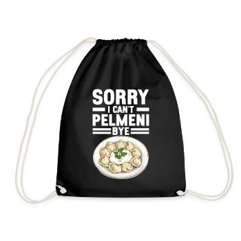 Pelmeni Cuisine russe - Sac de sport léger - noir - Devant