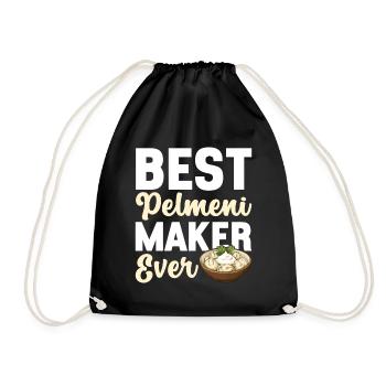 Pelmeni Cuisine russe - Sac de sport léger - noir - Devant