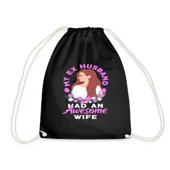 Mon ex-mari avait une femme fantastique - Sac de sport léger - noir - Devant
