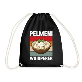 Pelmeni Cuisine russe - Sac de sport léger - noir - Devant