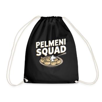 Pelmeni Cuisine russe - Sac de sport léger - noir - Devant