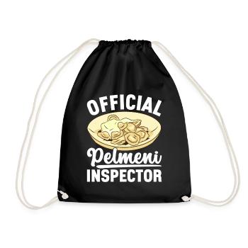 Pelmeni Cuisine russe - Sac de sport léger - noir - Devant