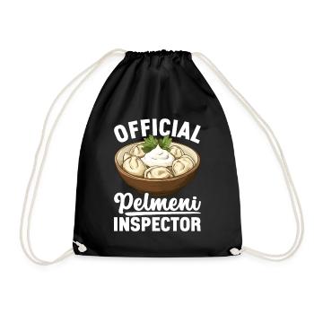 Pelmeni Cuisine russe - Sac de sport léger - noir - Devant