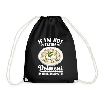 Pelmeni Cuisine russe - Sac de sport léger - noir - Devant