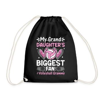 Volleyball Grammy Bump Set Spike Funny Volleyball - Sac de sport léger - noir - Devant