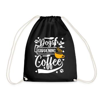 Hobby Jardinier Jardinier Filles - Chiens Jardinage - Sac de sport léger - noir - Devant