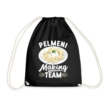 Pelmeni Cuisine russe - Sac de sport léger - noir - Devant