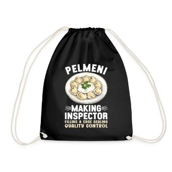 Pelmeni Cuisine russe - Sac de sport léger - noir - Devant