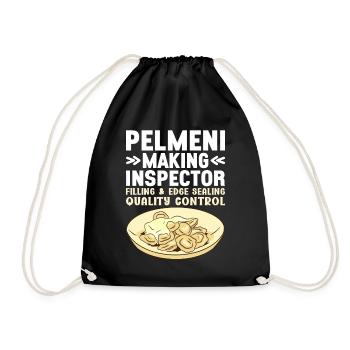 Pelmeni Cuisine russe - Sac de sport léger - noir - Devant