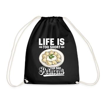Pelmeni Cuisine russe - Sac de sport léger - noir - Devant