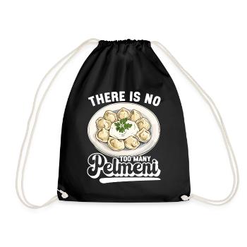 Pelmeni Cuisine russe - Sac de sport léger - noir - Devant