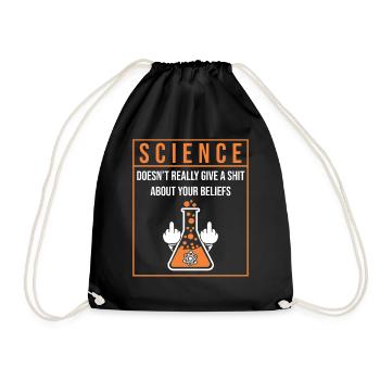 Étudiant en humour scientifique, Physique, Chimie - Sac de sport léger - noir - Devant
