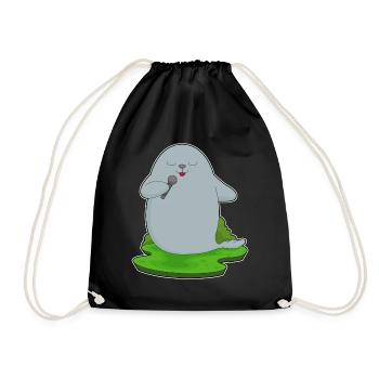 Chant Microphone Seal Singer - Sac de sport léger - noir - Devant