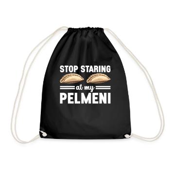 Pelmeni Cuisine russe - Sac de sport léger - noir - Devant