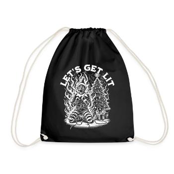 Allumons la célébration de Noël des elfes de Noël - Sac de sport léger - noir - Devant