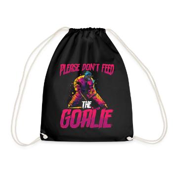 Gardien de but de hockey sur glace Gardien de but de hockey sur glace - Sac de sport léger - noir - Devant