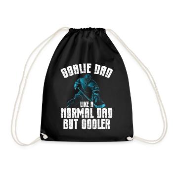 Gardien de but de hockey sur glace Gardien de but de hockey sur glace - Sac de sport léger - noir - Devant