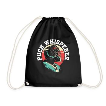 Gardien de but de hockey sur glace Gardien de but de hockey sur glace - Sac de sport léger - noir - Devant