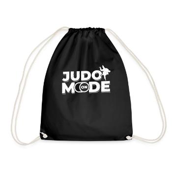 Judo Mode On - Judo Martial Arts Judo Fighter - Drawstring Bag - black - Front
