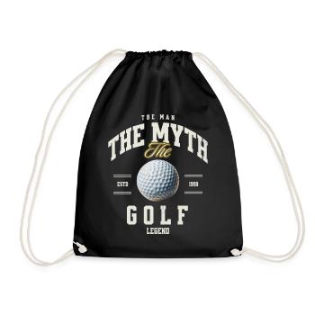 Gulf - Drawstring Bag - black - Front
