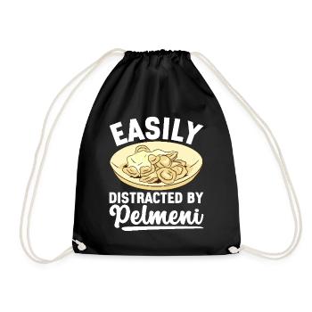 Pelmeni Cuisine russe - Sac de sport léger - noir - Devant