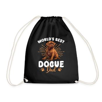Dogue de Bordeaux Groovy Dogue Dad - Sac de sport léger - noir - Devant