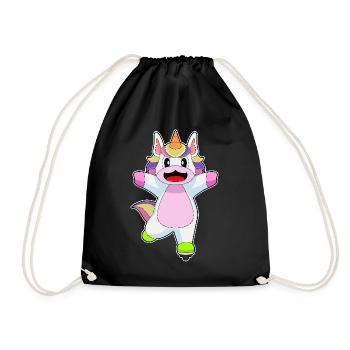 Patins en ligne Unicorn Patins en ligne - Sac de sport léger - noir - Devant
