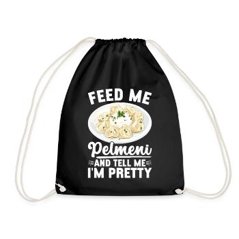 Pelmeni Cuisine russe - Sac de sport léger - noir - Devant