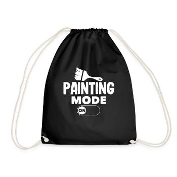 Mode Peintre sur Brush Creative - Sac de sport léger - noir - Devant