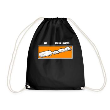 Beautiful Truck Driver Truck Driver Bus Driver - Drawstring Bag - black - Front
