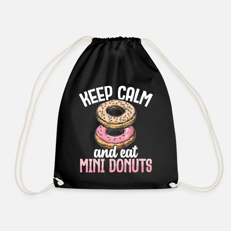 Donuts Donut - Turnbeutel - Schwarz