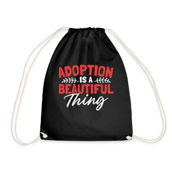 L’adoption est une belle chose Gotcha Day Foster - Sac de sport léger - noir - Devant