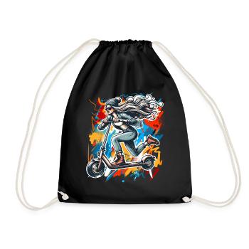 Kick Scooters E-Scooters E-Scooters - Drawstring Bag - black - Front