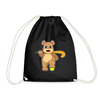 Bear Bâton de hockey sur gazon - Sac de sport léger - noir - Devant