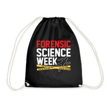 Science médico-légale Criminologie Médico-légale amusante - Sac de sport léger - noir - Devant