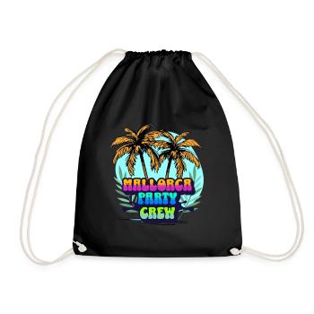 Mallorca Party Crew - Sac de sport léger - noir - Devant