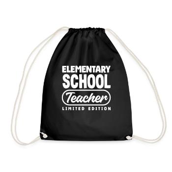 Enseignant du primaire Édition limitée - Sac de sport léger - noir - Devant