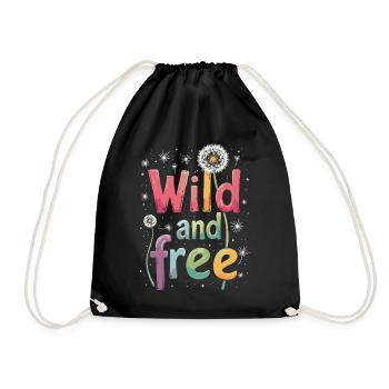 Dandelion Dandelion Lover Floral Floral - Sac de sport léger - noir - Devant