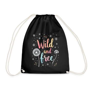 Dandelion Dandelion Lover Floral Floral - Sac de sport léger - noir - Devant