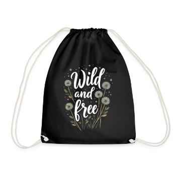 Dandelion Dandelion Lover Floral Floral - Sac de sport léger - noir - Devant
