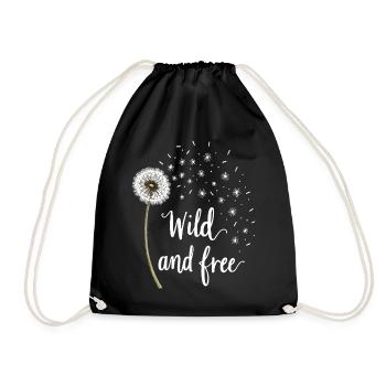 Dandelion Dandelion Lover Floral Floral - Sac de sport léger - noir - Devant