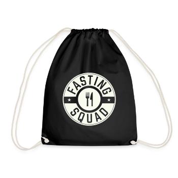 Jeûne intermittent Jeûne intermittent - Sac de sport léger - noir - Devant